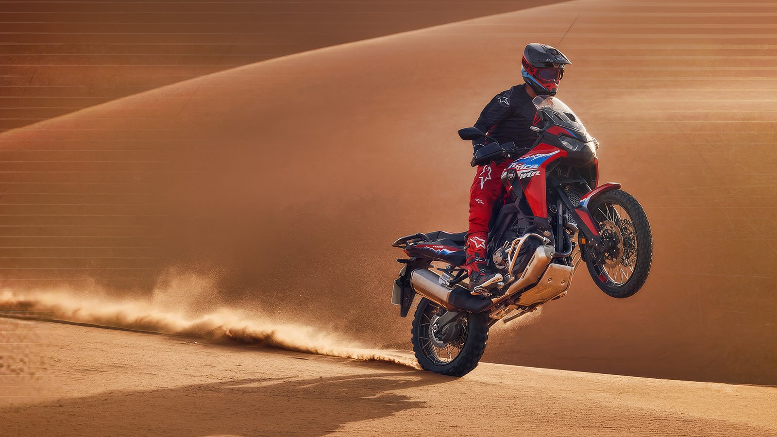Honda Africa Twin 2026 en ruta de montaña